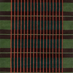 Tapis de façade noué à la main par Hatsu