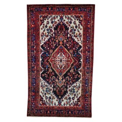 Hand Knotted Full Pile Persian Nahavand Pure Wool Oriental Rug