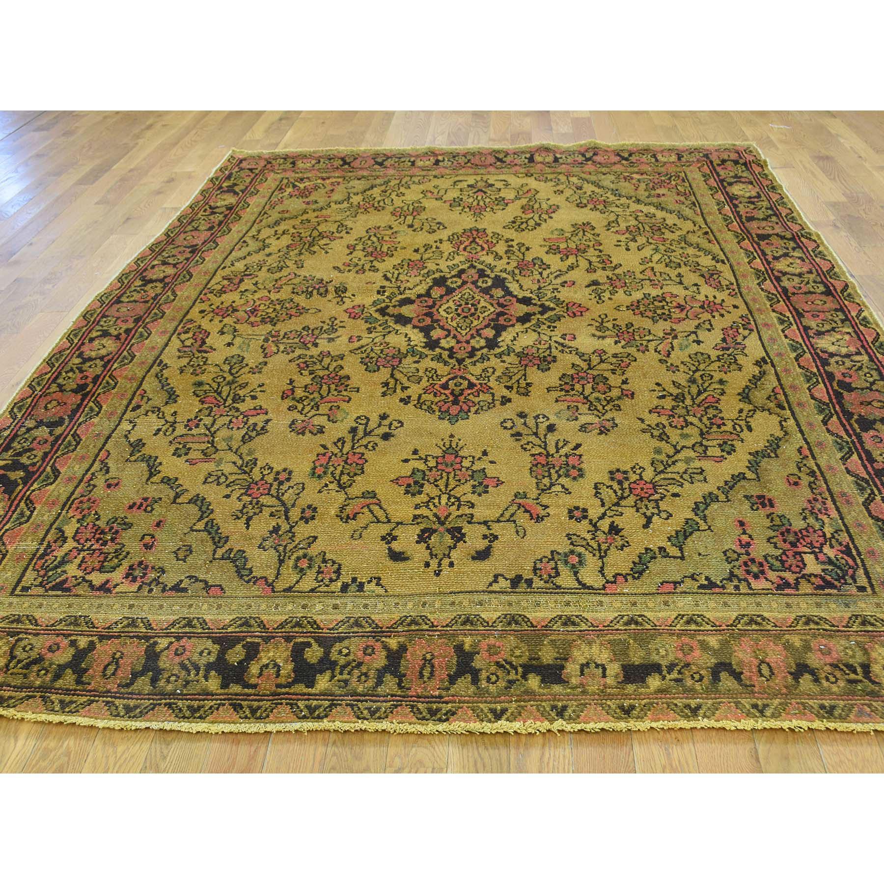 This fabulous hand-knotted carpet has been created and designed for extra strength and durability. This rug has been handcrafted for weeks in the traditional method that is used to make
Exact Rug Size in Feet and Inches : 6'6