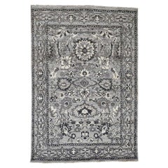 Hand Knotted Heriz with Natural Colors Oriental Rug