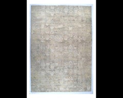 Serapi Rug Gallery’s Hand Knotted Eram Wool Metal Transitional Rug 10x14