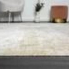 Tapis de sol moderne Inspired Troy noué à la main - 3'9" x 5'9"