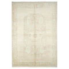 Hand-Knotted Jaipur Wool Rug in Luxurious Gold, Elegant Textured Solid Design