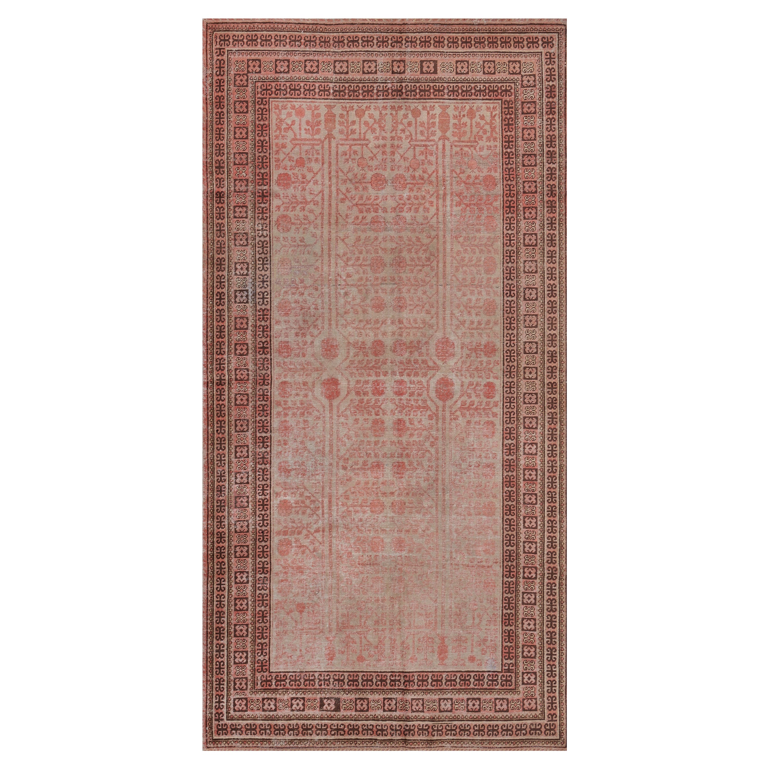 CIRCA Tapis Knots Rugs noué à la main vers 1900