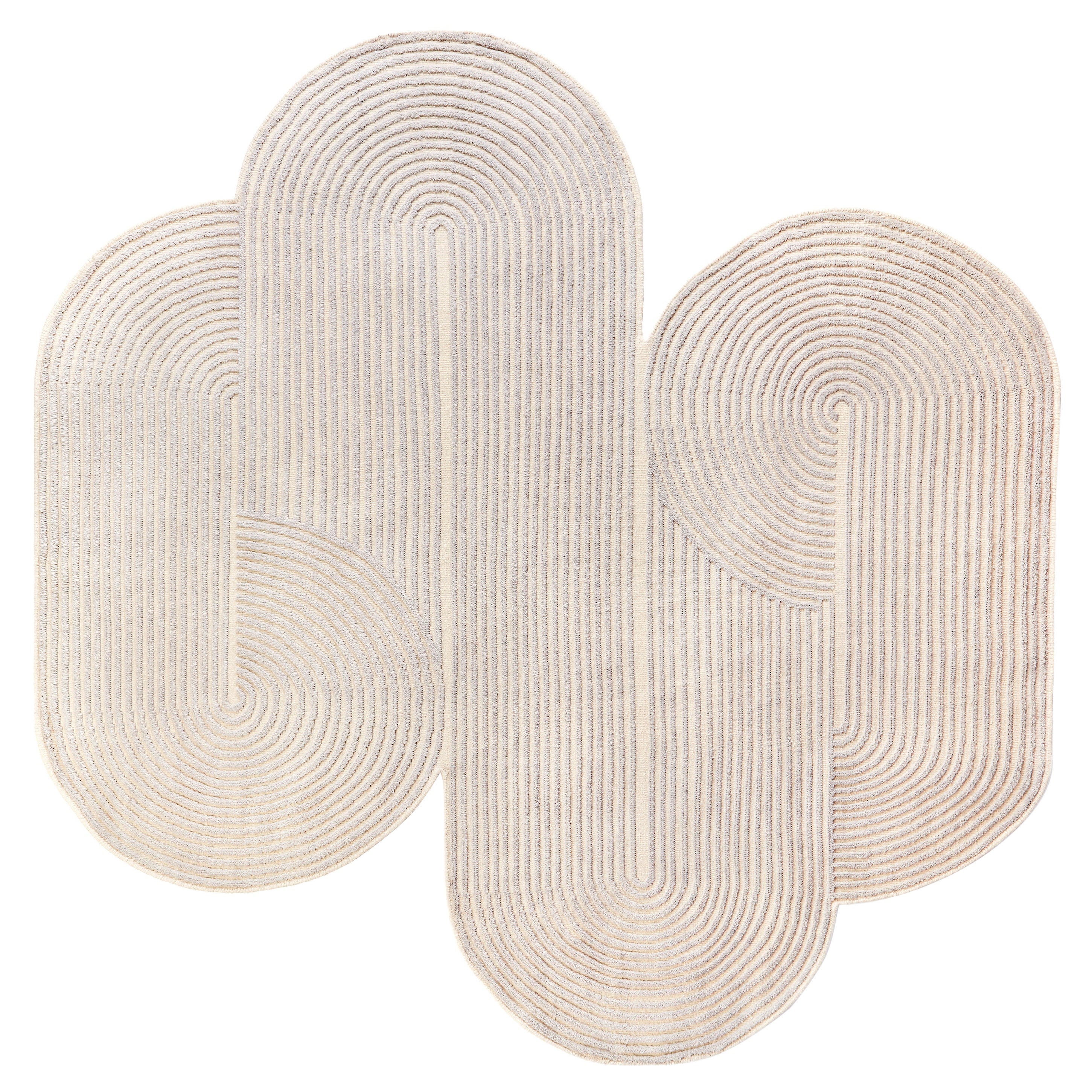 Hand Knotted Loop Rug by Hatsu
