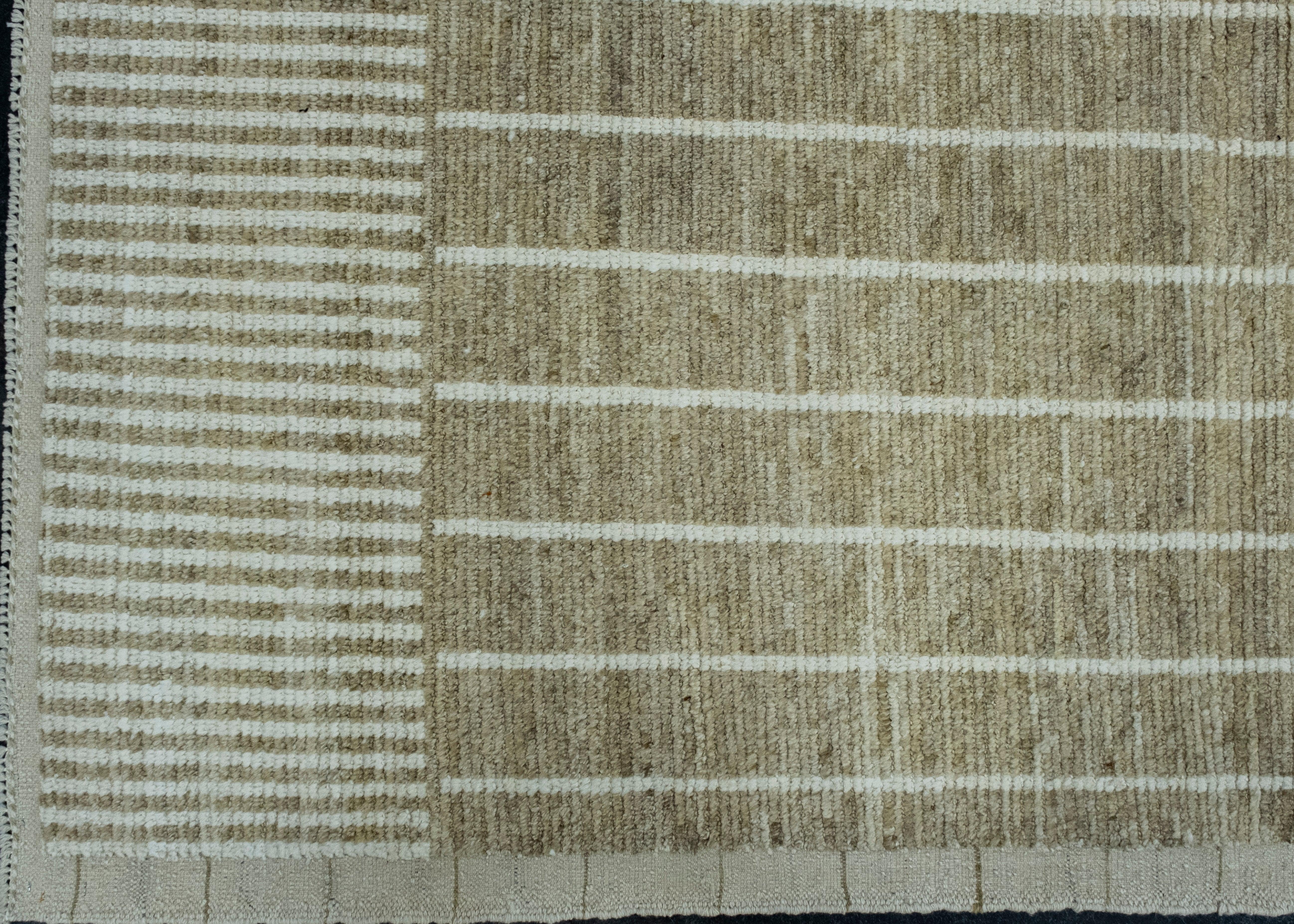 Annodato a mano Hand Knotted Modern Rug 10' x 12'8