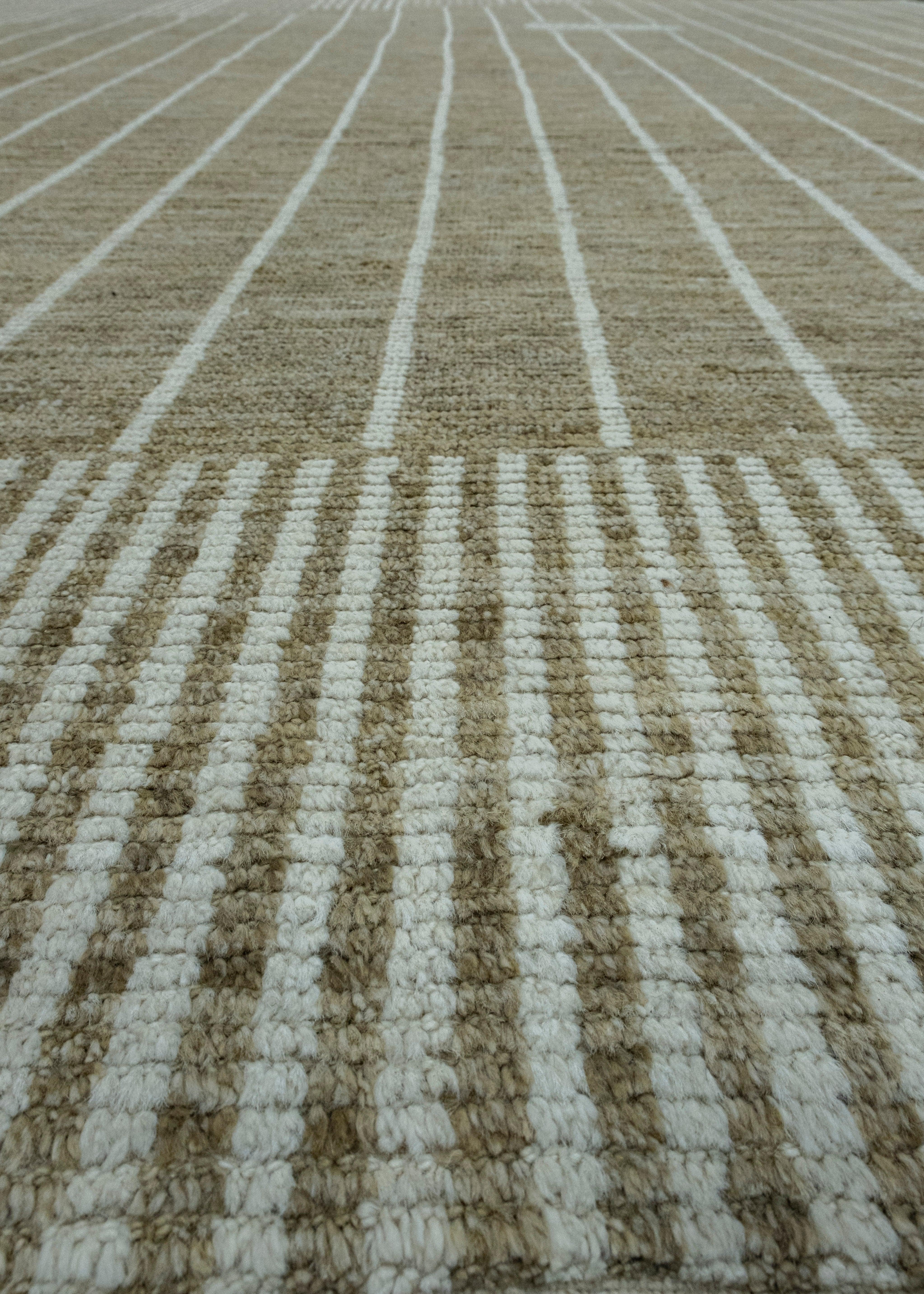 Hand Knotted Modern Rug 10' x 12'8