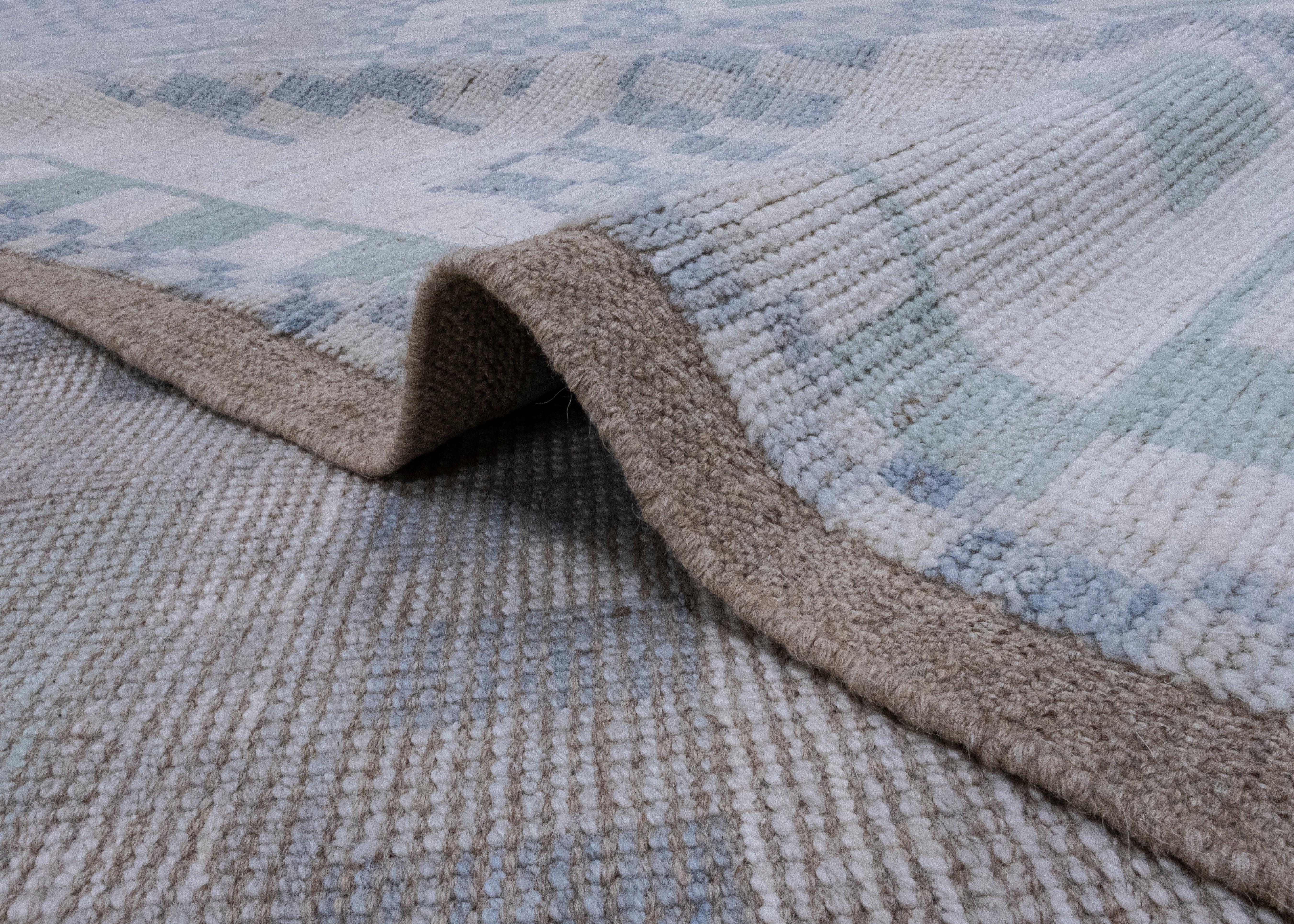 Handgeknüpfter moderner Teppich 10'3