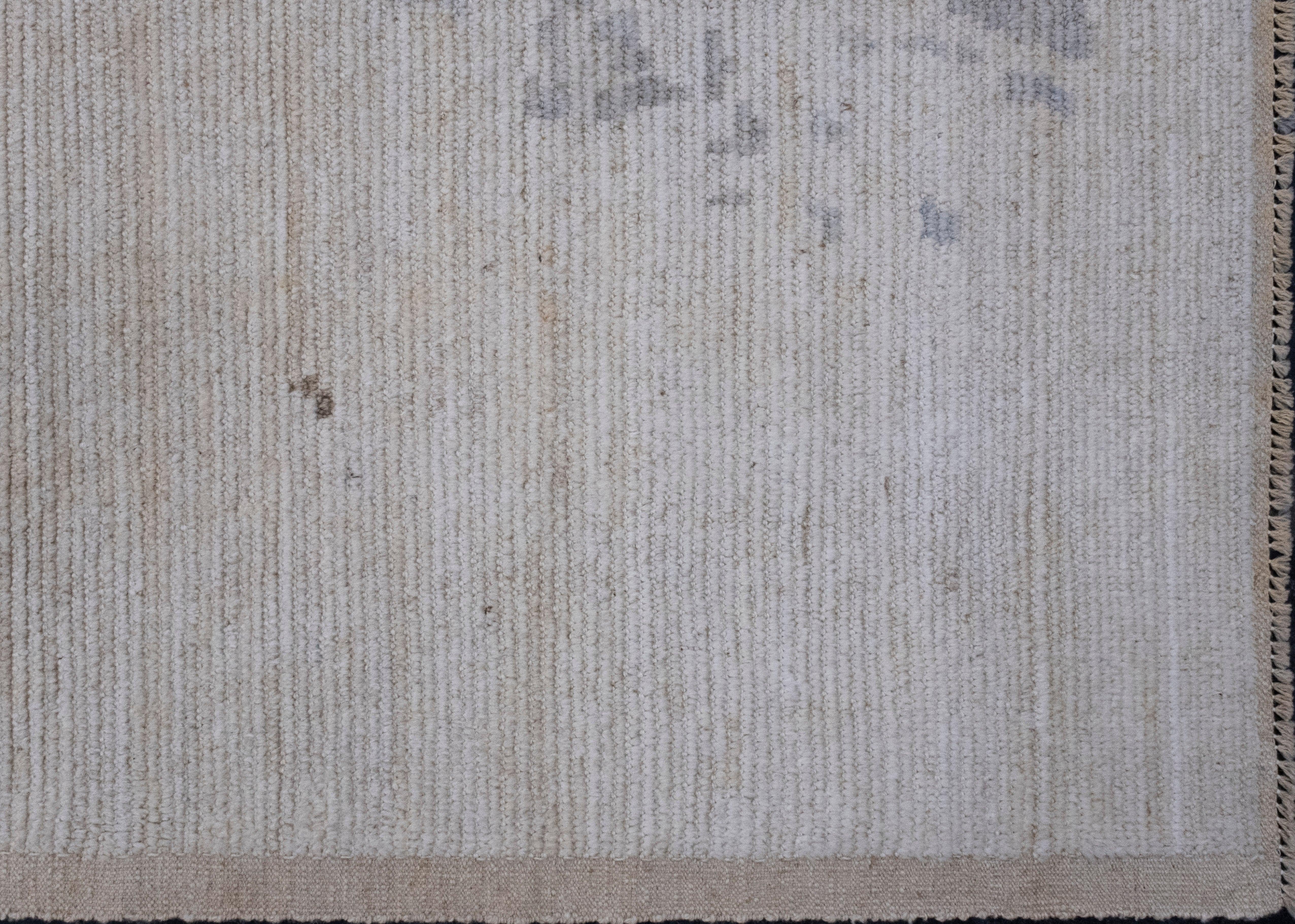 Hand-Knotted Hand Knotted Modern Rug 10'7