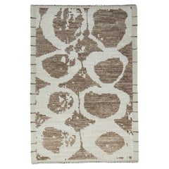 Hand Knotted Modern Rug 3'6" x 5' #17459