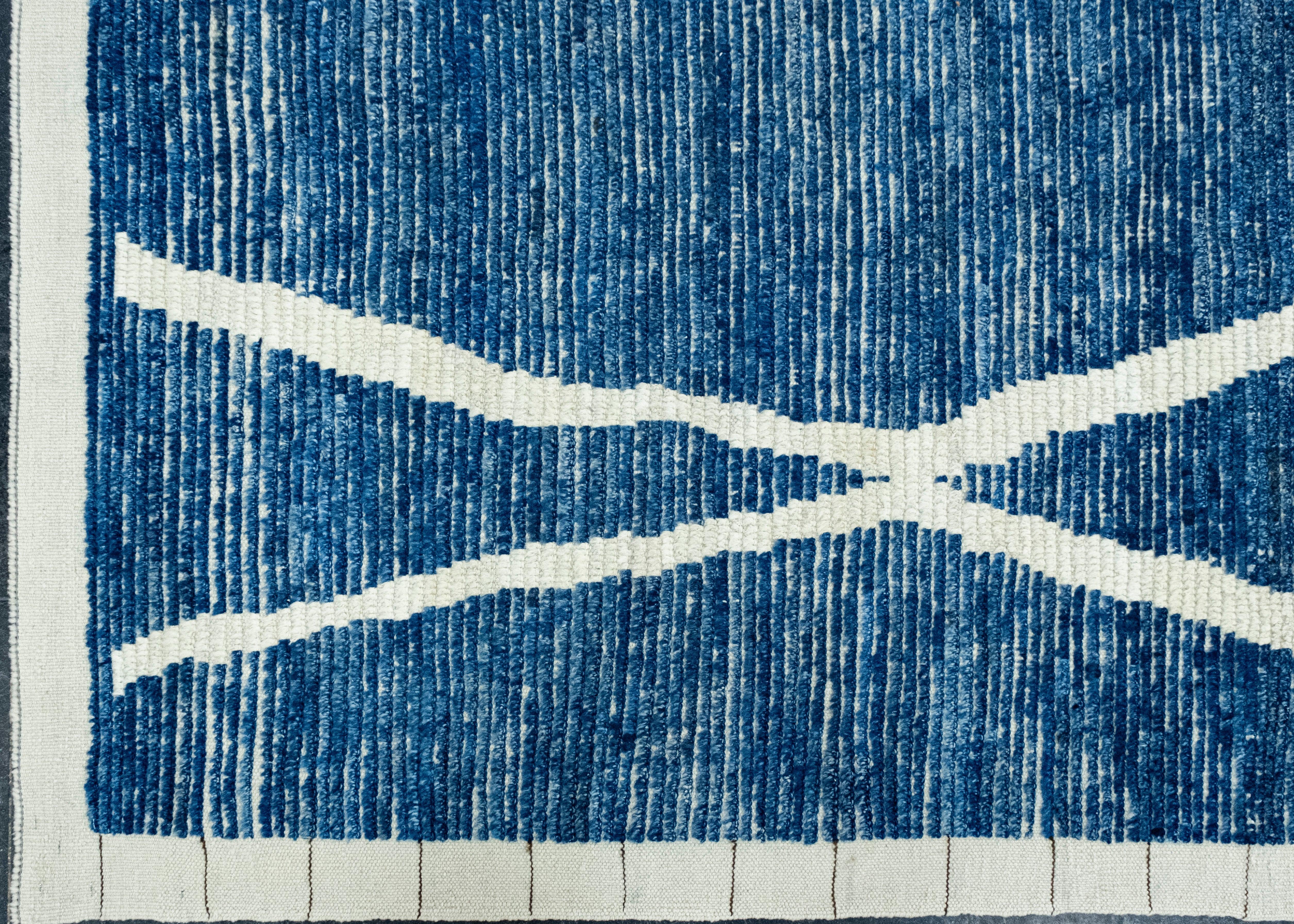 Annodato a mano Tappeto moderno annodato a mano 8' x 10'7