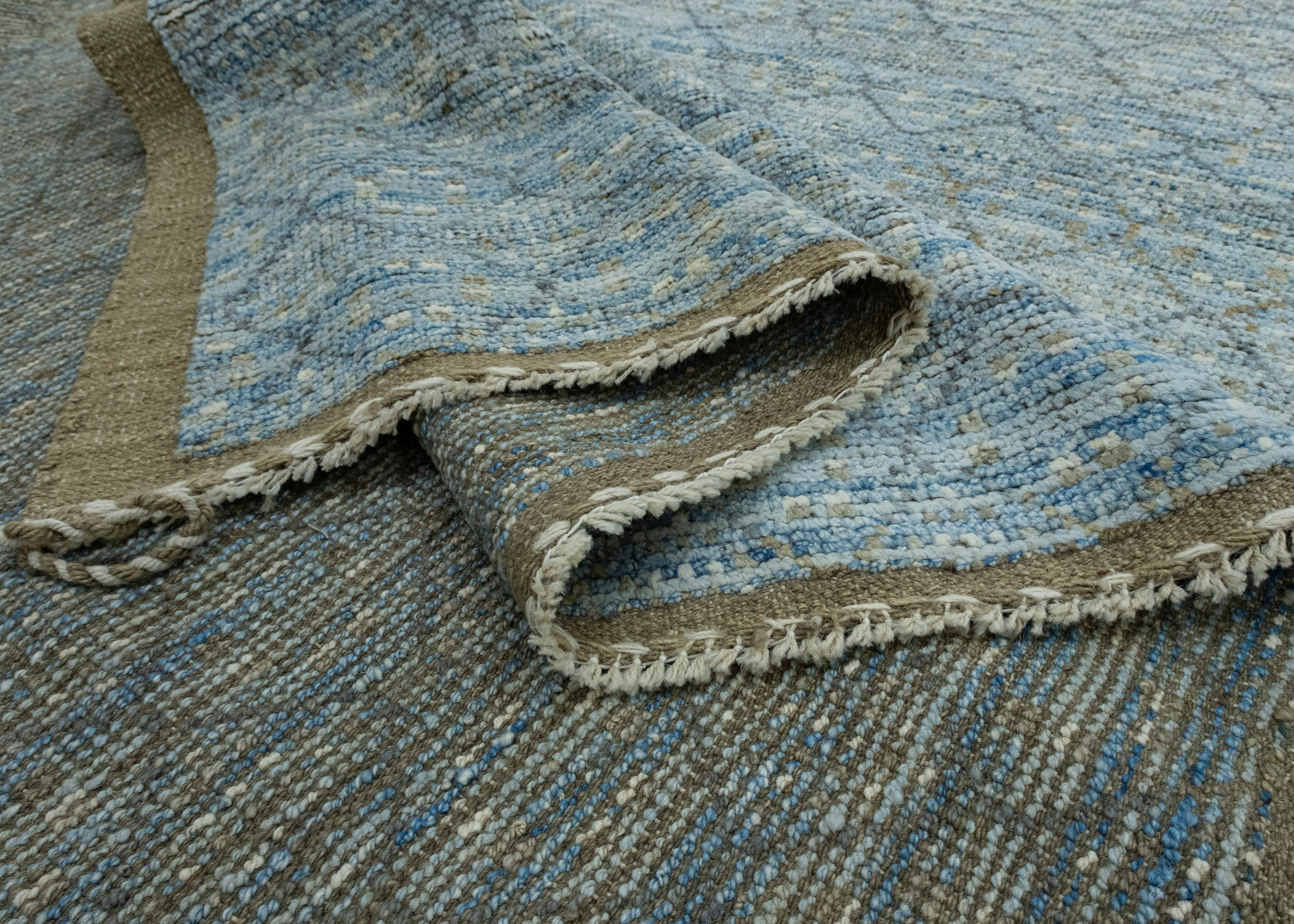 Lana Hand Knotted Modern Rug 9'8