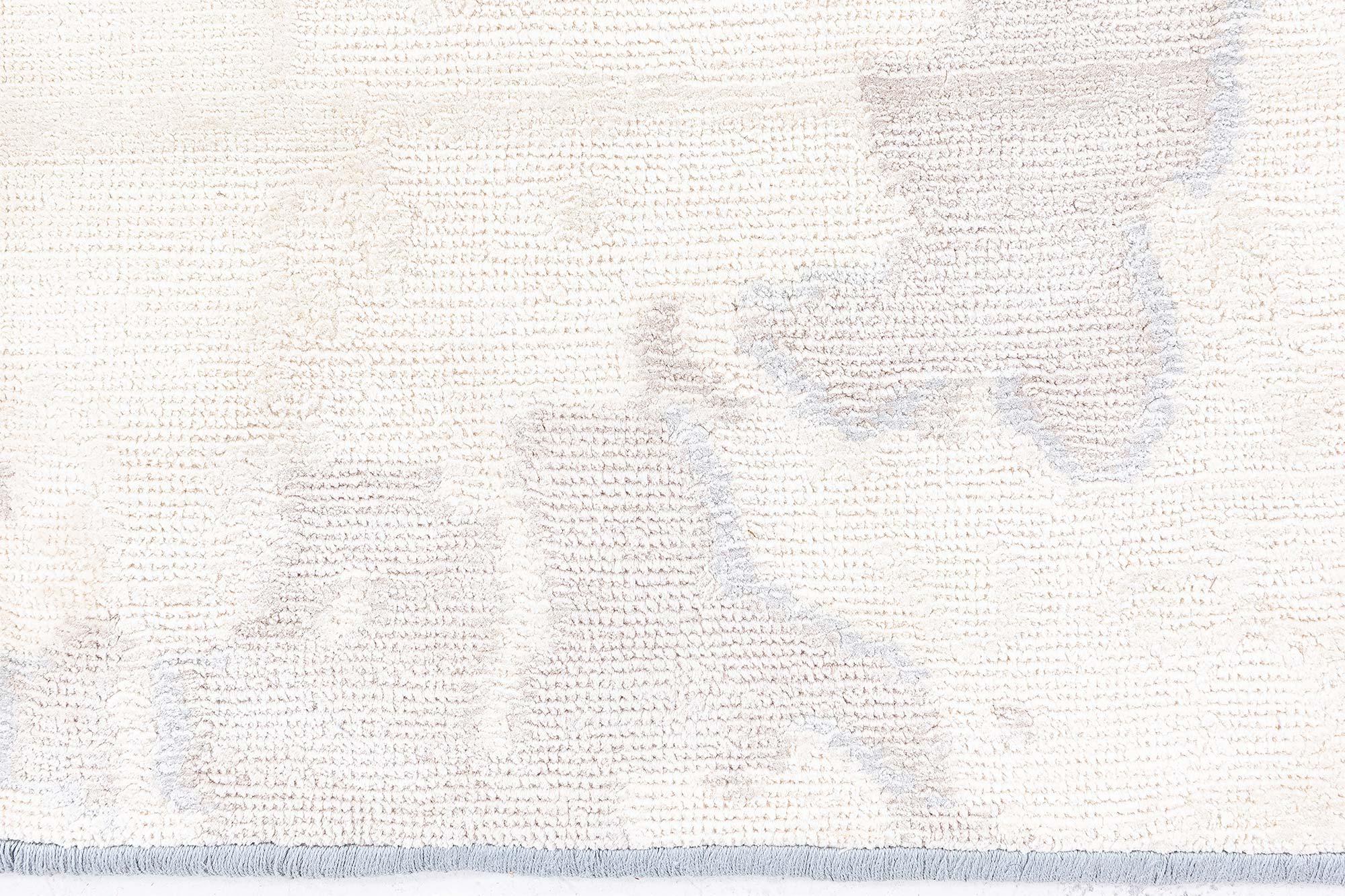 XXIe siècle et contemporain Knots Rugs modernes en laine noués à la main avec un motif abstrait doux par Doris Leslie Blau en vente