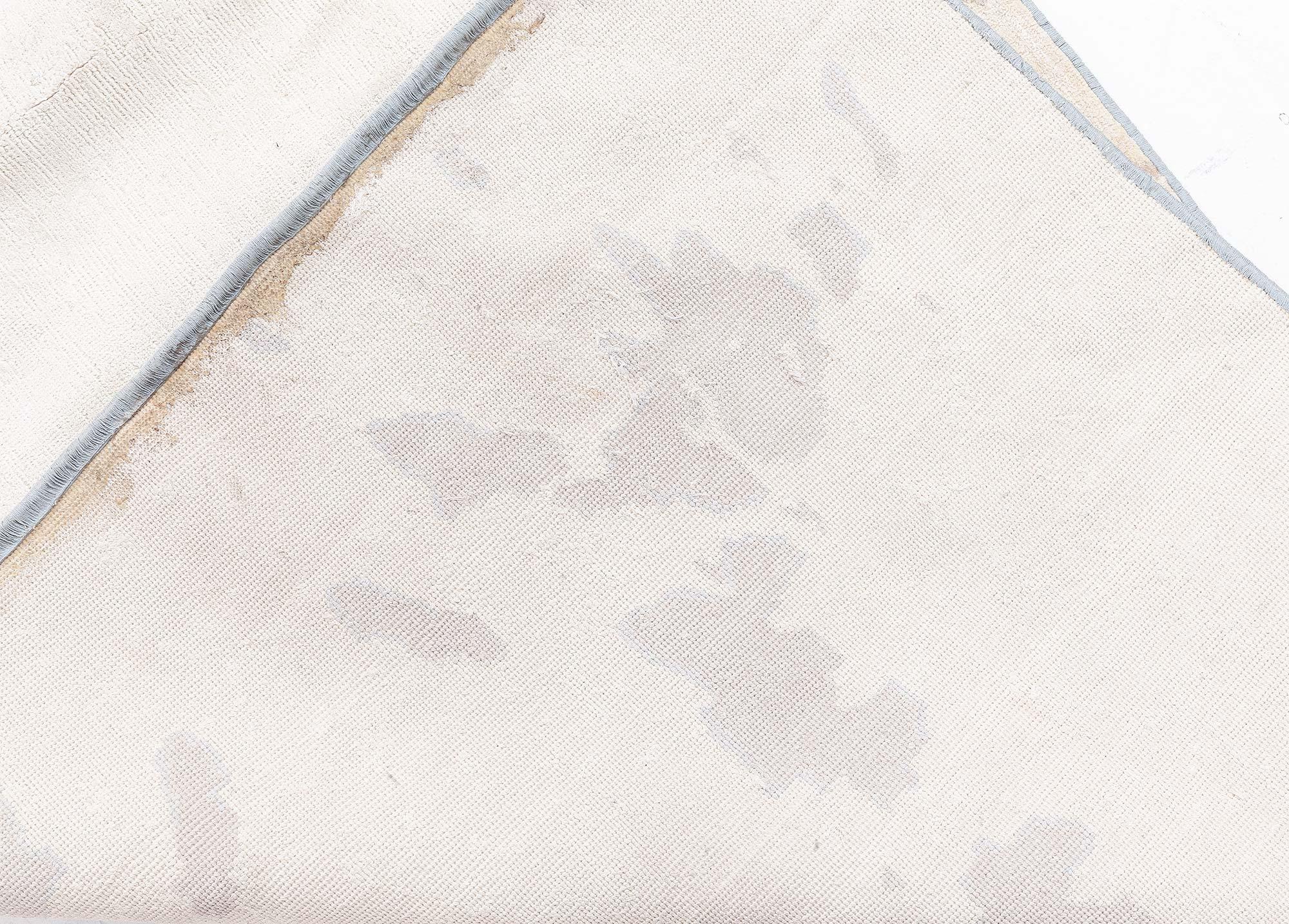 Soie Knots Rugs modernes en laine noués à la main avec un motif abstrait doux par Doris Leslie Blau en vente