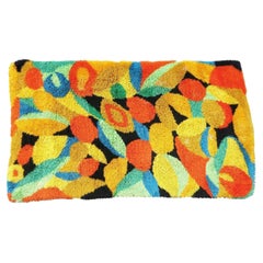 Hand Knotted Modernist Abstract Area Rug