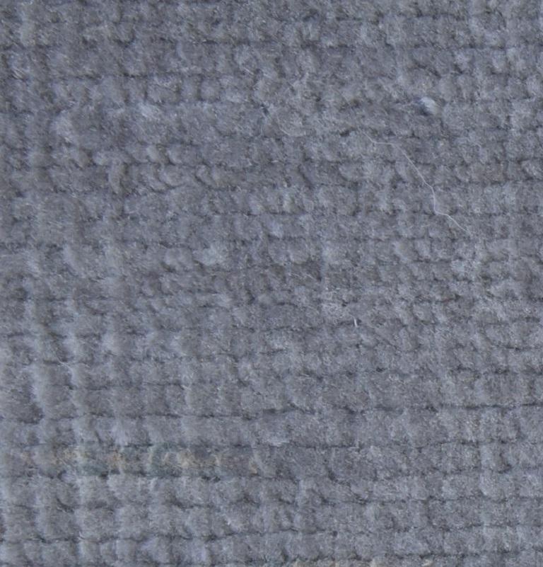 gray and gold rug