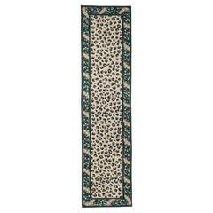 Hand Knotted Needle Point Wool Rug 2'5'' x 10'0"