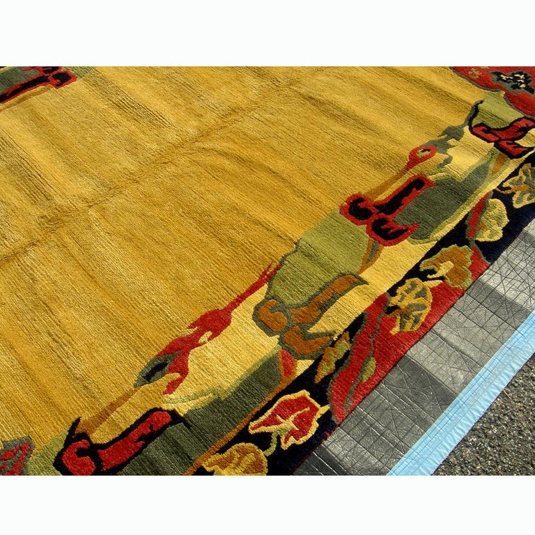 HandKnotted Nepalese Wool Rug For Sale at 1stDibs
