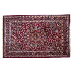 Hand-knotted Persian carpet Mashad 351x248cm