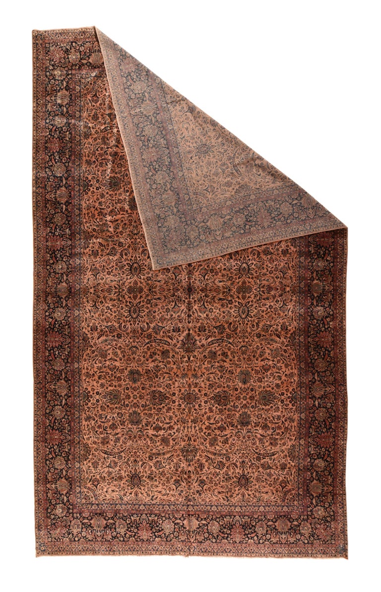 Antique Persian Manchester Kashan For Sale at 1stDibs