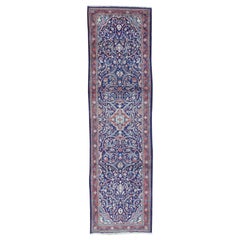 Hand Knotted Persian Mahal Wide Runner Oriental Rug