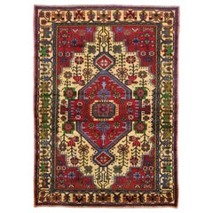 Hand Knotted Persian Nahavand Pure Wool Oriental Rug