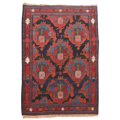 Vintage Persian Senneh 3''7 x 5''1