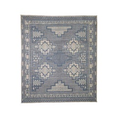 Hand Knotted Pure Wool Peshawar with Southwestern Motifs Oriental Rug