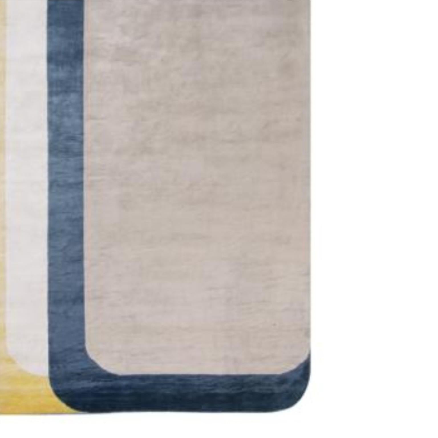 Indian Hand Knotted Rectangle Rug by Hatsu