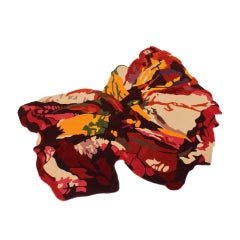 Hand-knotted Rug of the Botanica Collection by Leo Rydell Jost