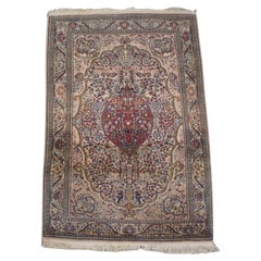 Hand-knotted rug with patterns – 232x139cm