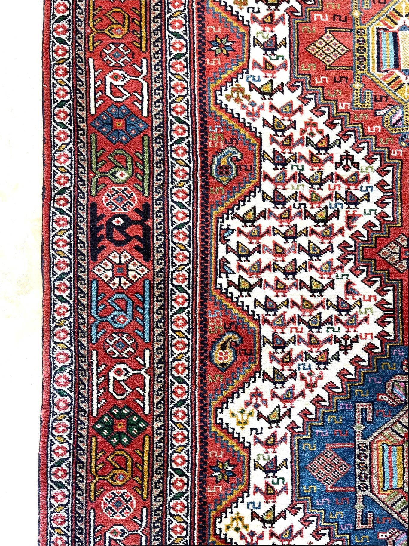 Persischer Quchan-Läufer-Teppich im Angebot 1