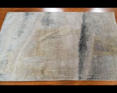 Handgeknüpfter Sansa Modern Bamboo Silk Teppich - 3' x 5'