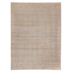 Hand-Knotted Serab Rug in Camel
Sand Tones with Organic Dyes, Persian