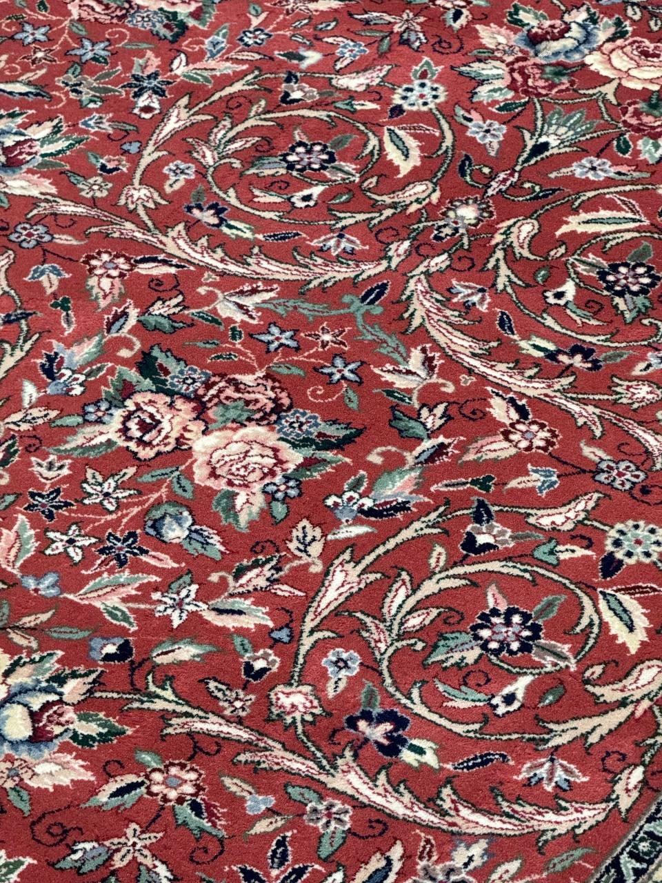 Handgeknüpfter sino-persischer Tabriz Teppich in Zimmergröße - 9' x 12'11 (Chinesisch) im Angebot