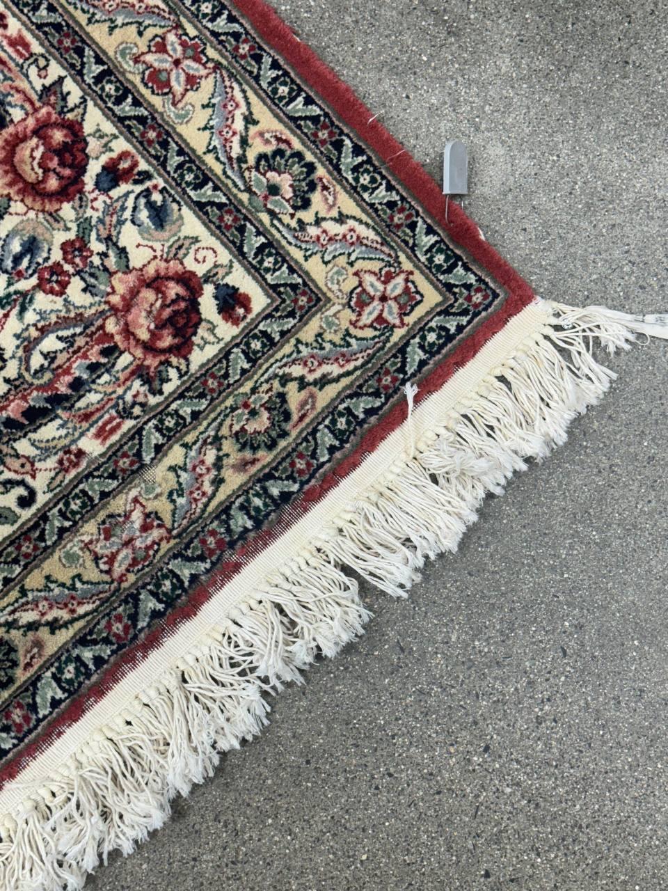 Handgeknüpfter sino-persischer Tabriz Teppich in Zimmergröße - 9' x 12'11 im Angebot 2