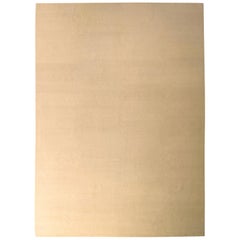 Tapis & Kilim's - Tapis beige massif noué à la main - Texture de couleur en laine et soie