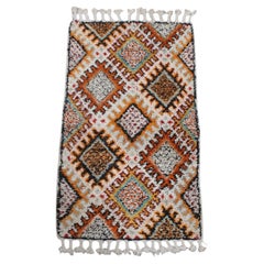 Hand-Knotted Subtle Vintage Rug – 162 x 81 cm
