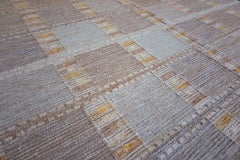 Hand Knotted Swedish Flat-Weave Rug