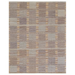 Hand Knotted Swedish Flat-Weave Rug
