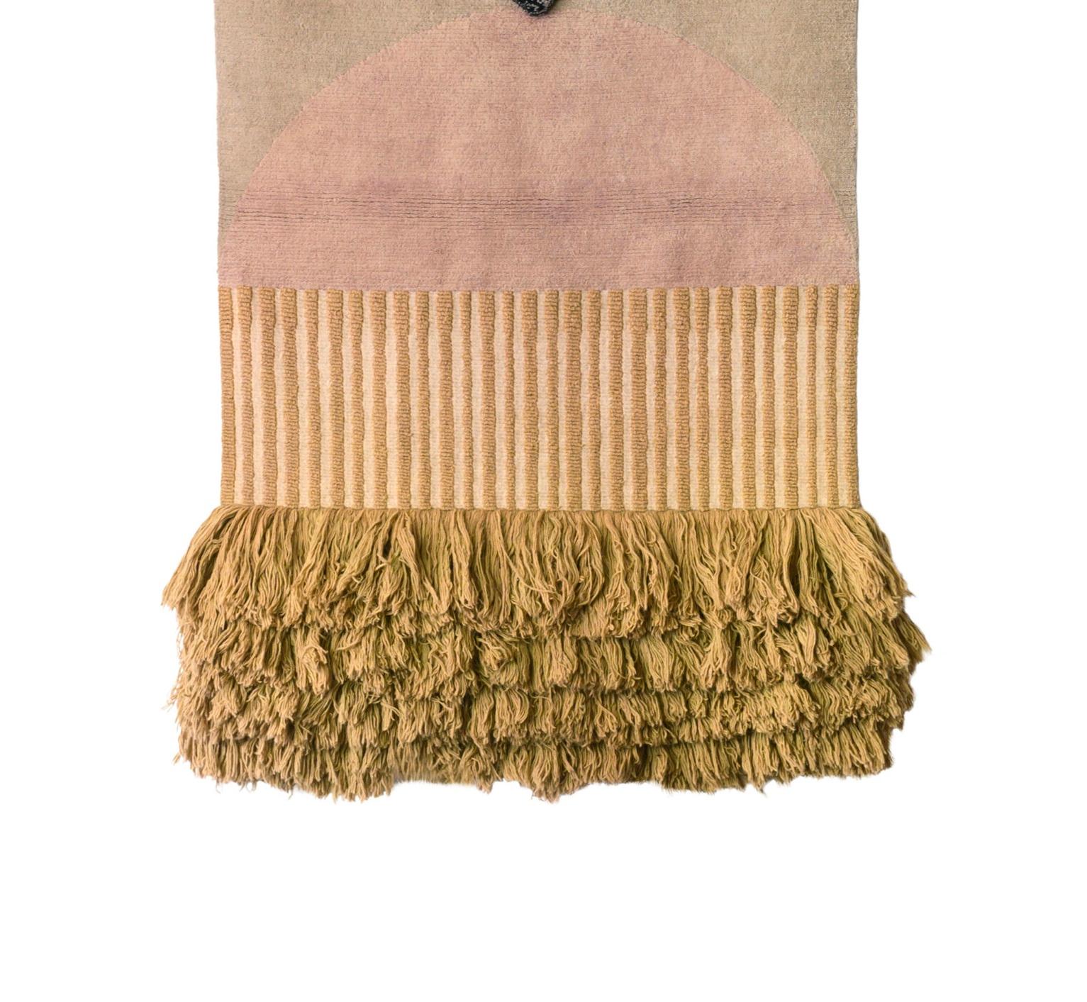 Handgeknüpftes Textilplakat #10 von Lyk Carpet (Nepalesisch) im Angebot