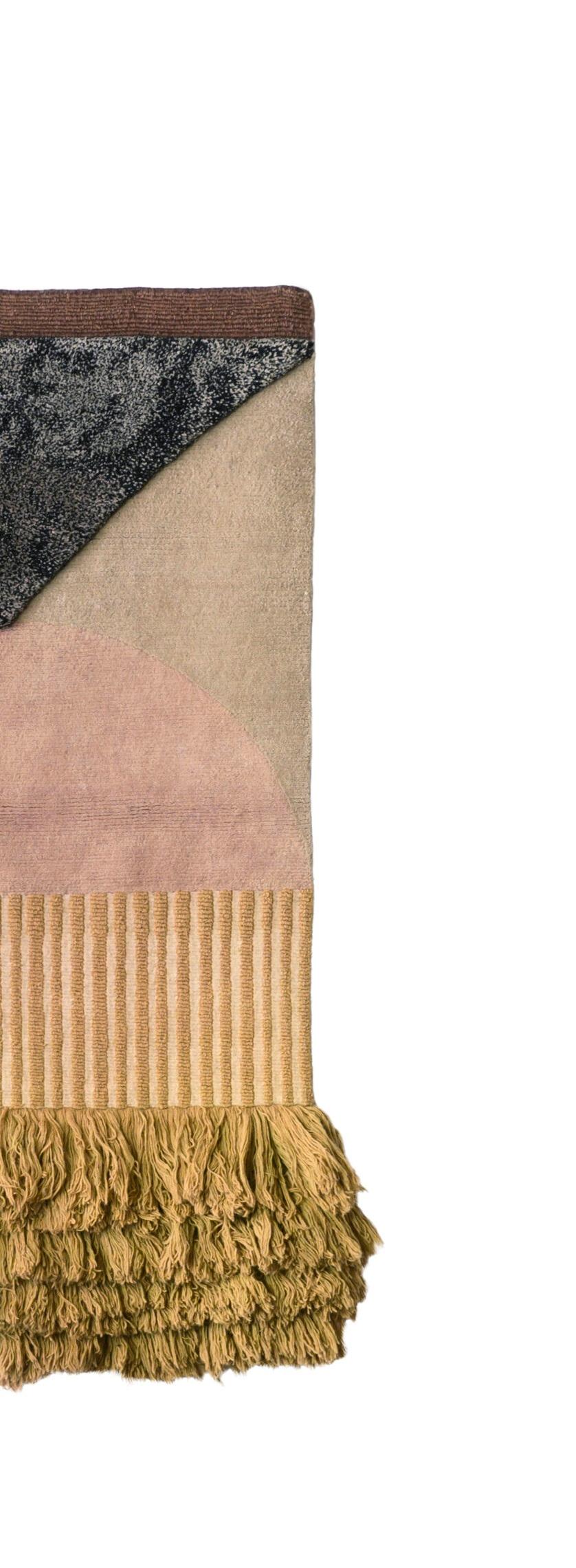Handgeknüpftes Textilplakat #10 von Lyk Carpet im Zustand „Neu“ im Angebot in Geneve, CH