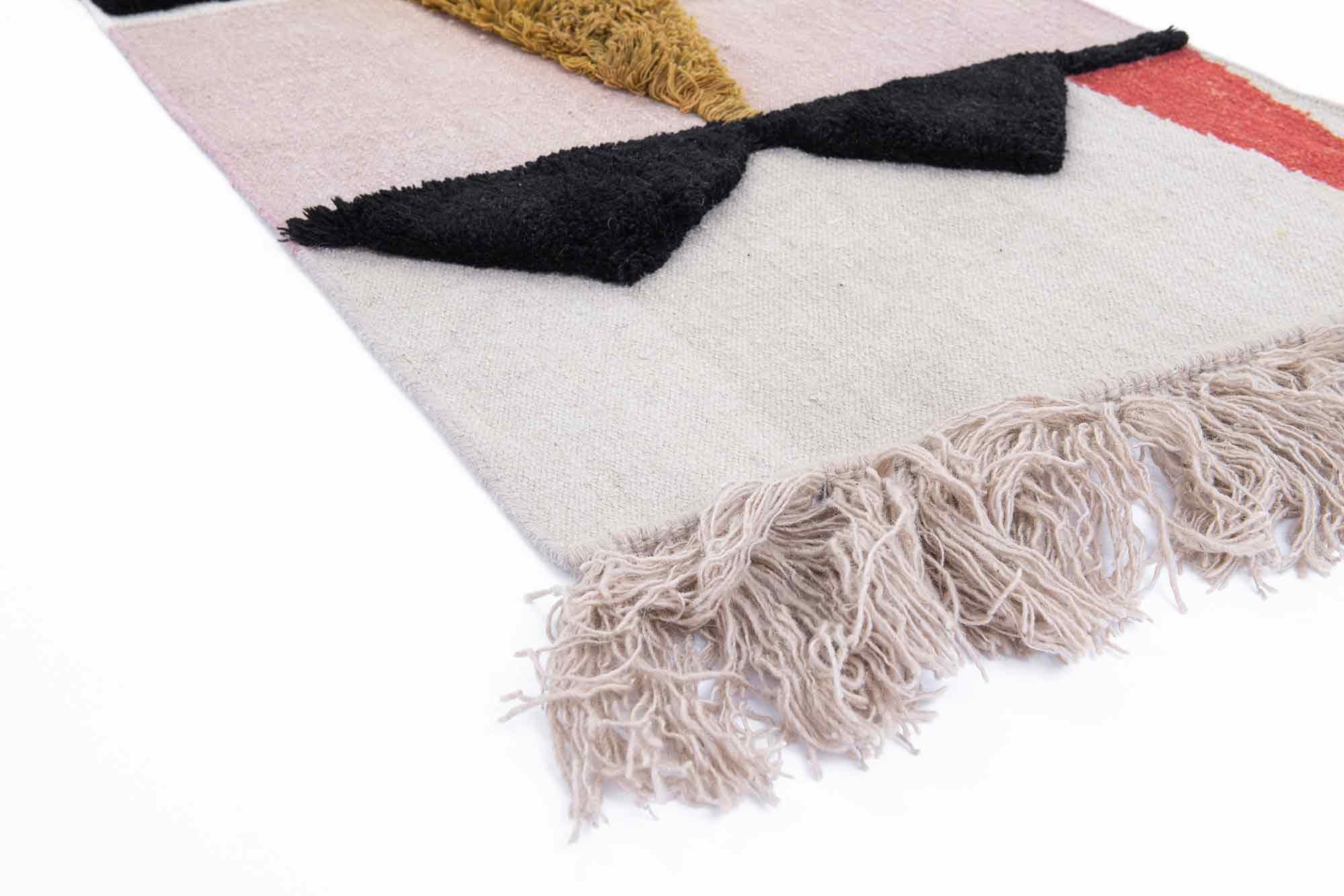 Handgeknüpftes Textilplakat #12 von Lyk Carpet (21. Jahrhundert und zeitgenössisch) im Angebot