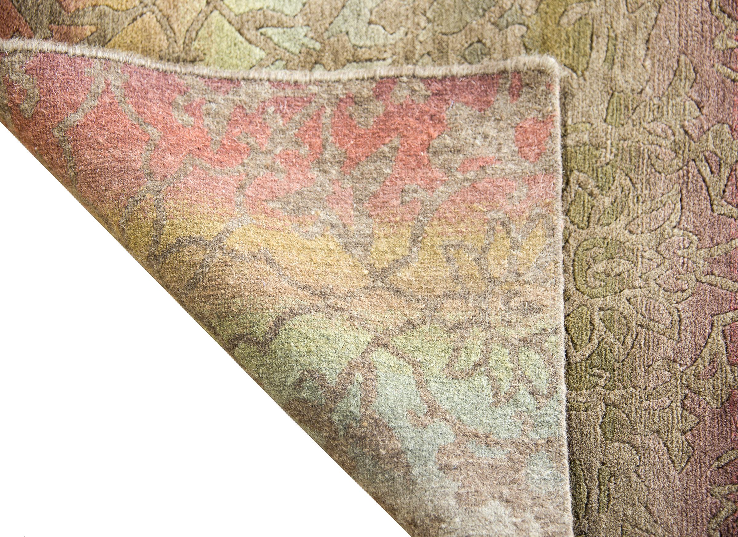 Hand-Knotted Tibetan Rug For Sale 7