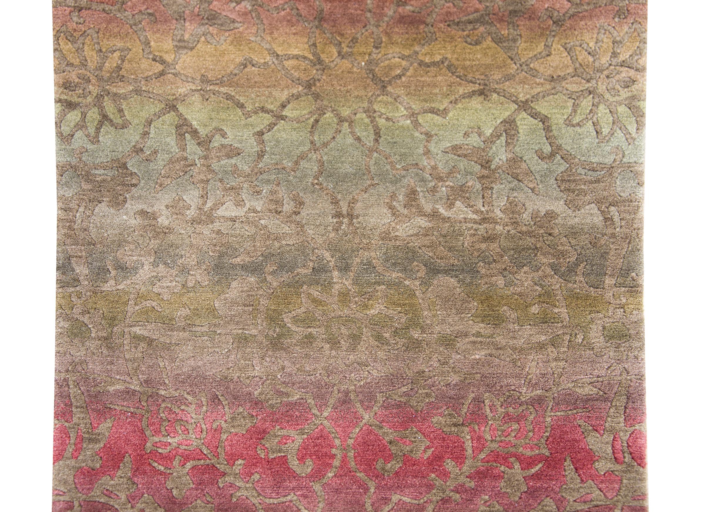 Hand-Knotted Tibetan Rug For Sale 3