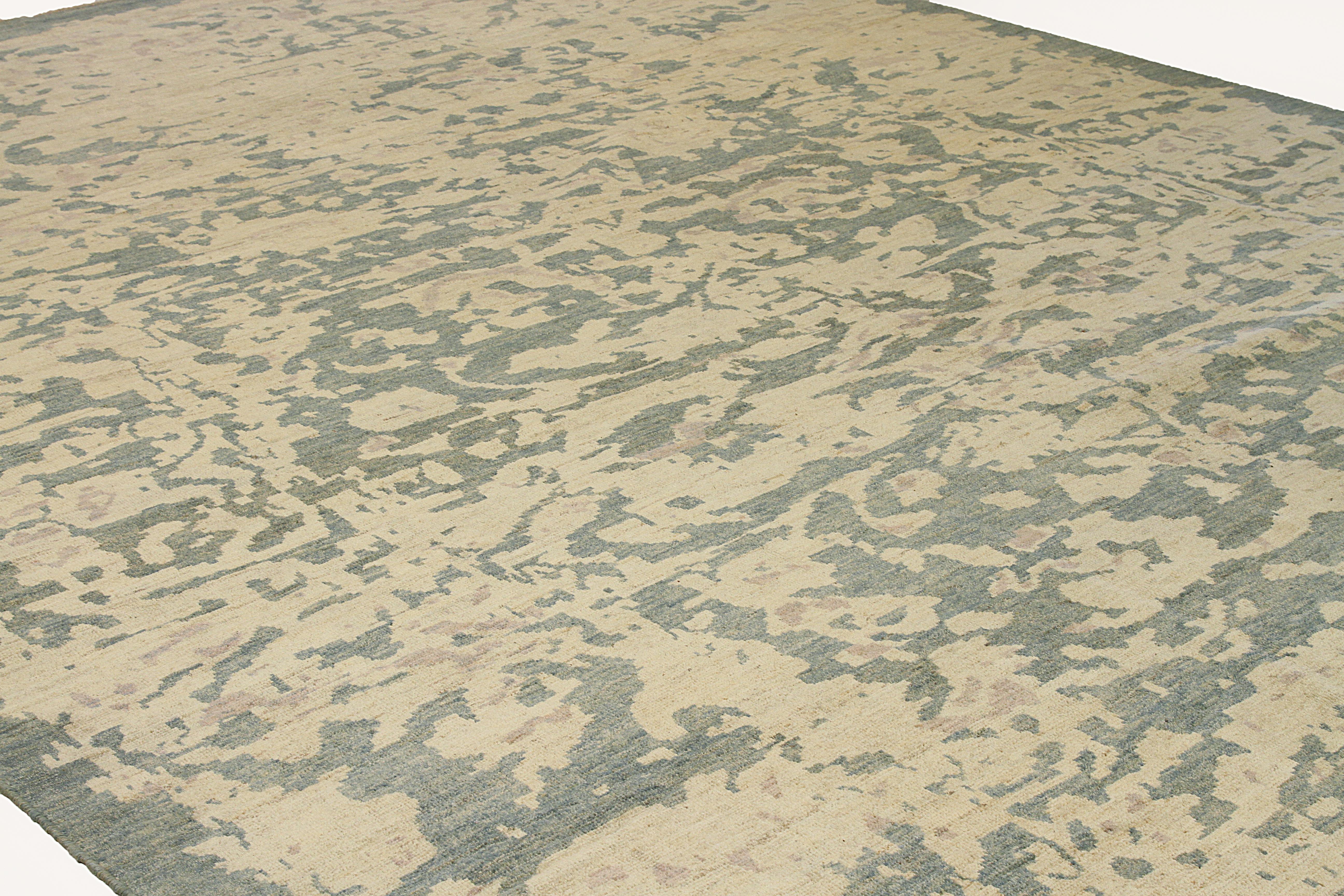 Turco Tappeto turco annodato a mano Sultanabad Rugs Design in vendita