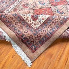 Hand-Knotted Turkish Qashqai Wool Rug with Tribal Design, 6' x 9'