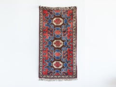 Hand-Knotted Turkish Runner Rug, Late 20th Century