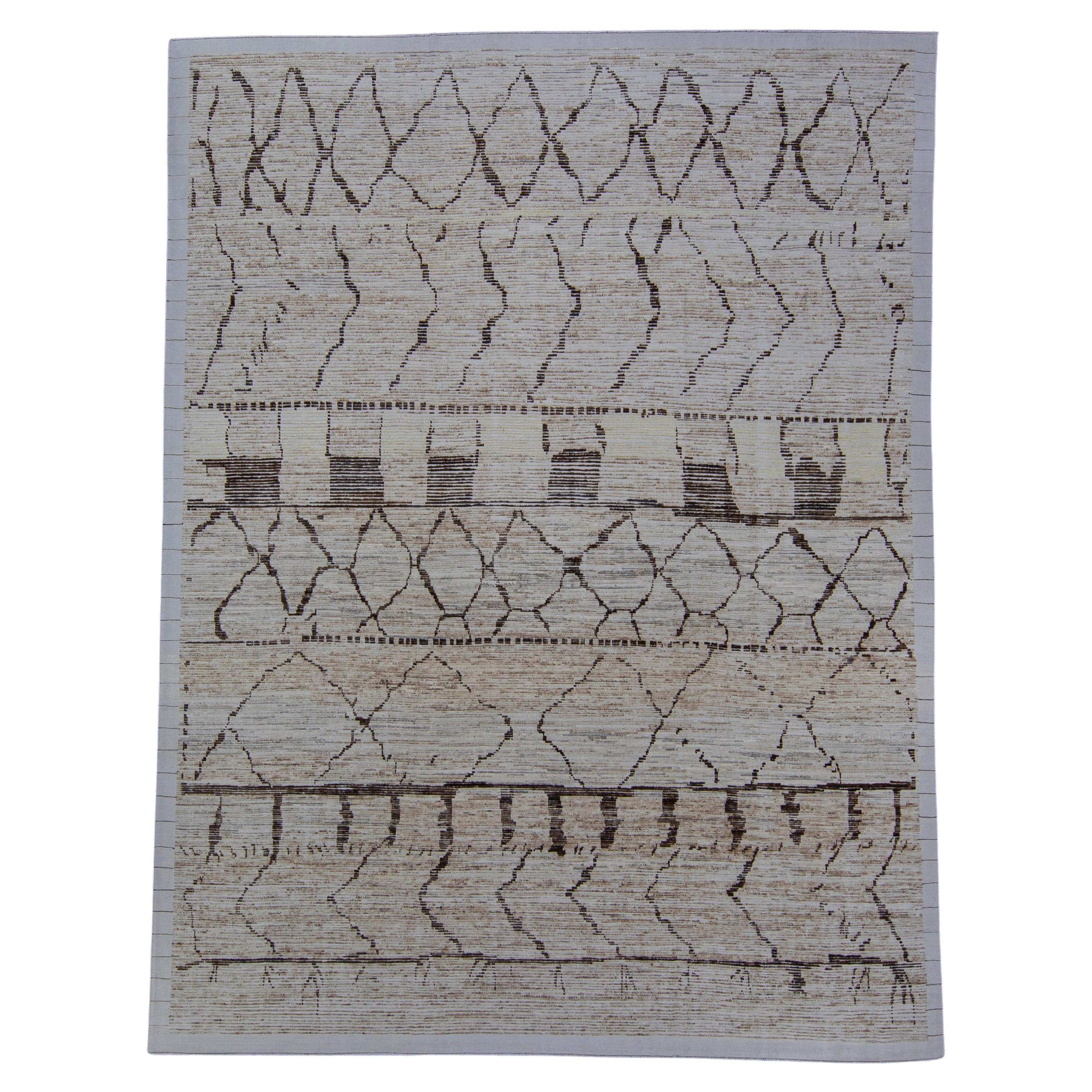 Handgeknüpfter türkischer Tulu-Teppich 11'5" x 15'3" #16542
