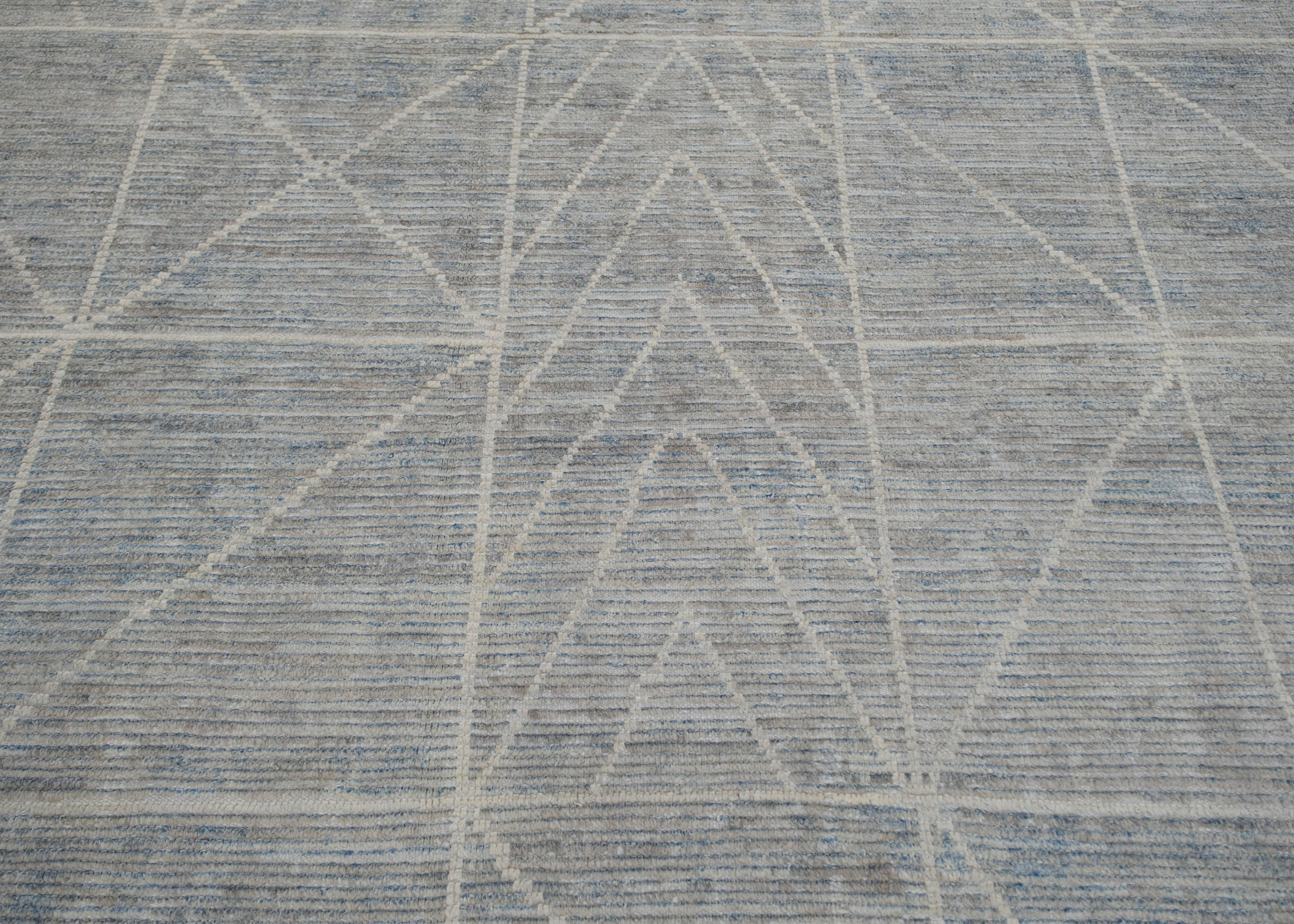 Oushak Rug Oriental Hand Knotted Turkish Oushak 9'10